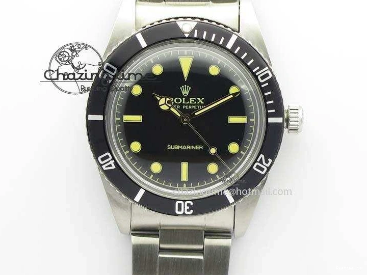 1223 Vintage 1680 Submariner No Date SS Black Dial On SS Bracelet A Timeless 3853